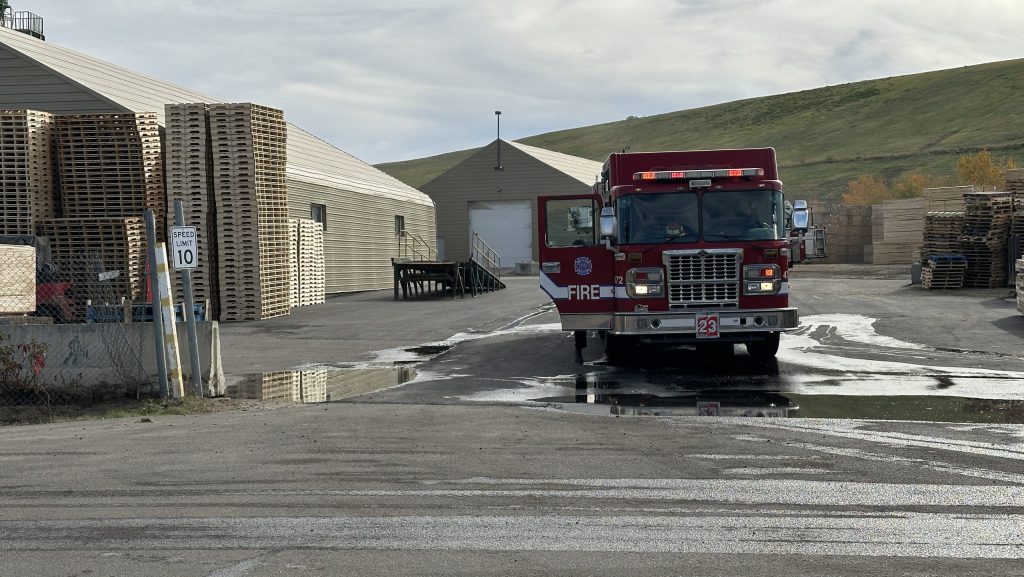 Fire at industrial building in northwest Edmonton; no injuries reported