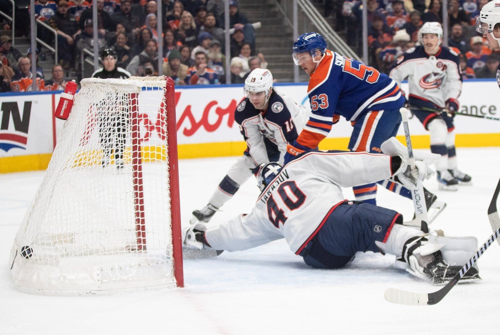 McDavid has four assists as Edmonton Oilers top Columbus Blue Jackets 6-3