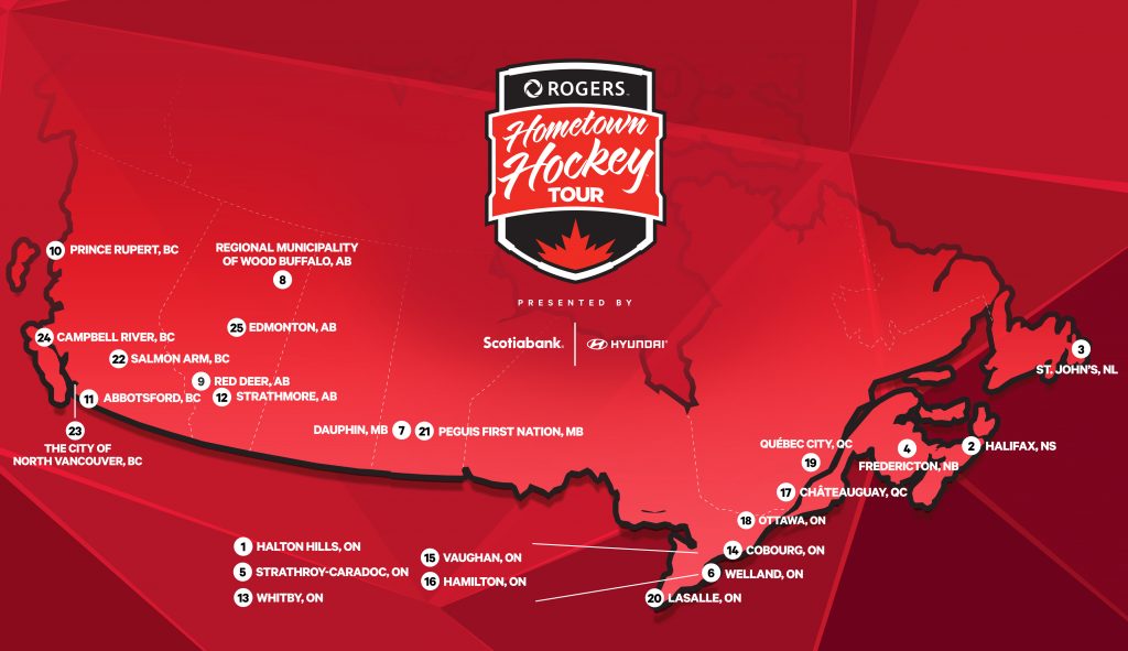Rogers Hometown Hockey Returning For Sixth Season - 