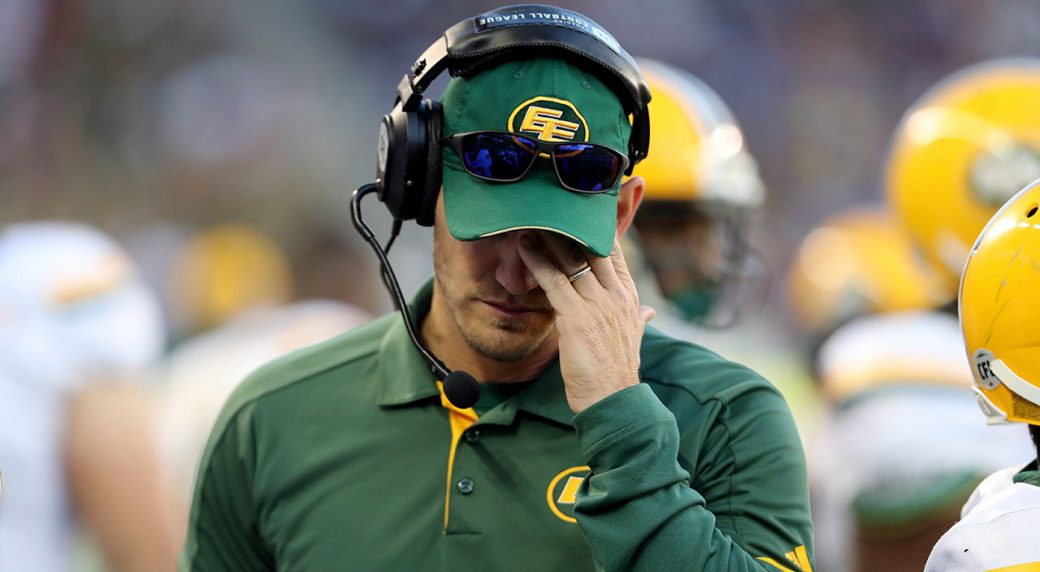 Eskimos relieve head coach Jason Maas of his duties