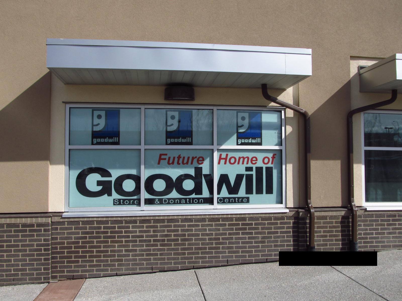 Goodwill donations will be accepted this weekend