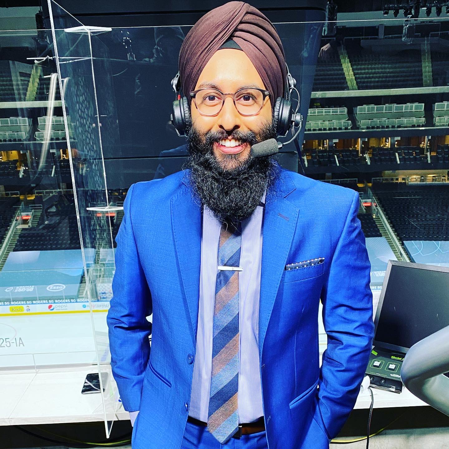 Punjabi hockey host makes English debut in Canucks' season ...