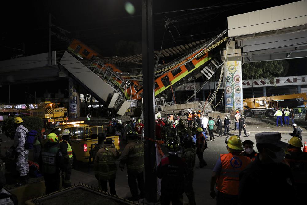mexico city overpass collapse