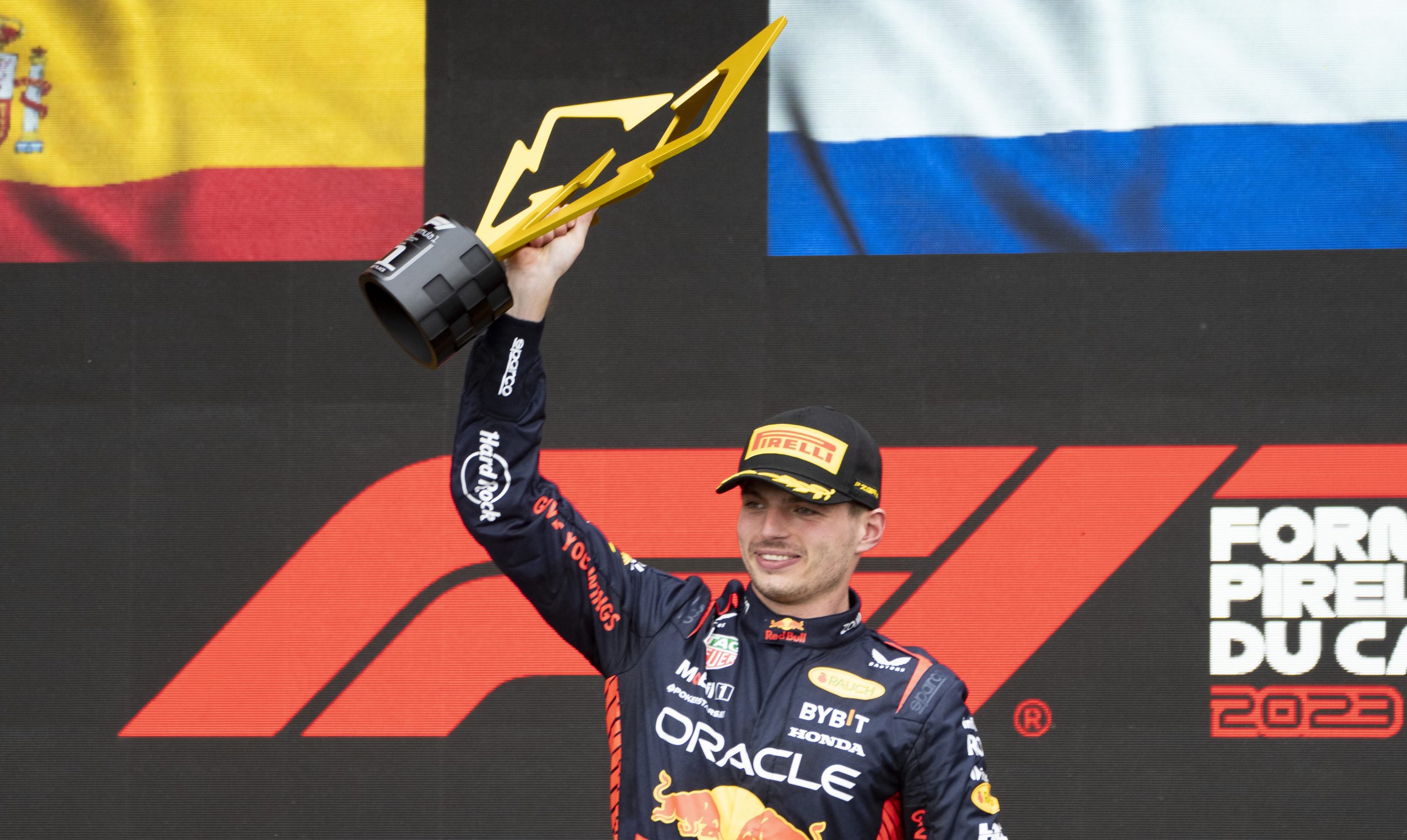 Austrian Grand Prix: Charles Leclerc on podium, Max Verstappen's roll  continues