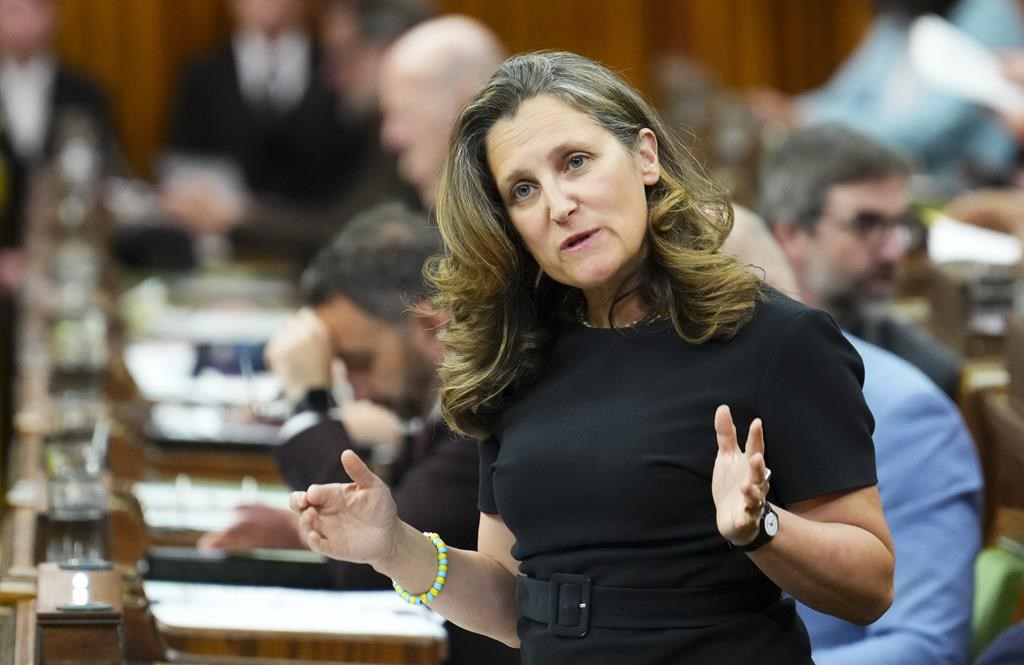 Alberta would need to negotiate international agreements if it quits CPP: Freeland