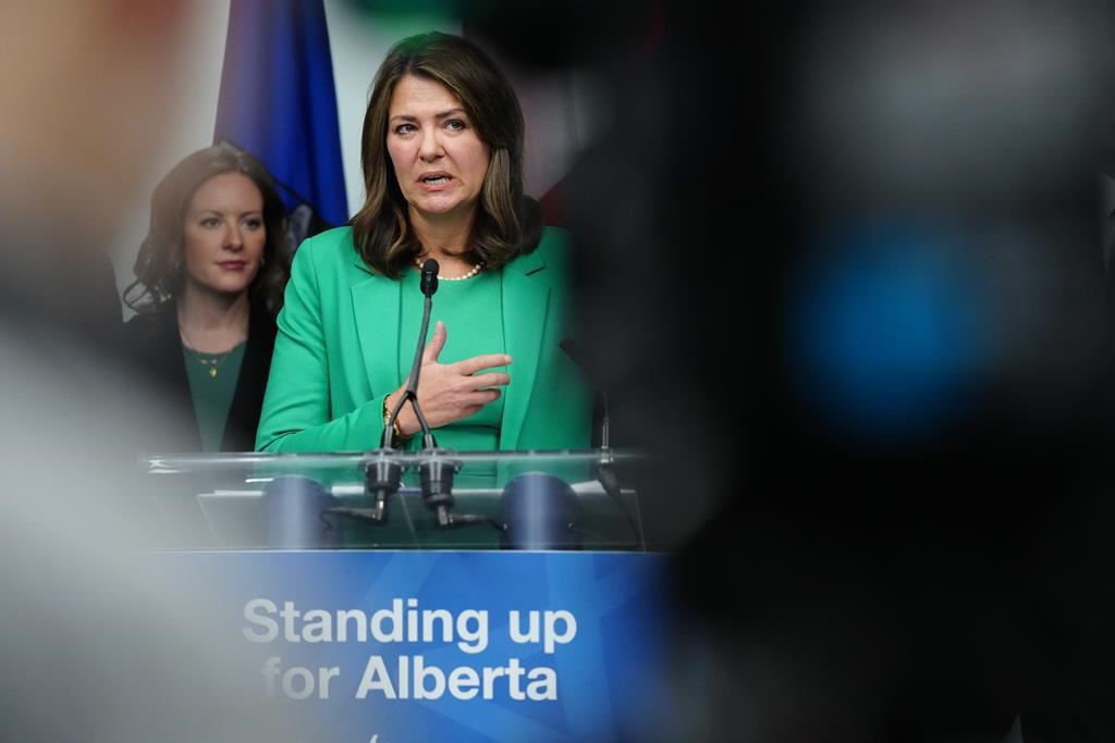 Alberta premier says she's hearing Edmonton is in rocky financial patch, offers help