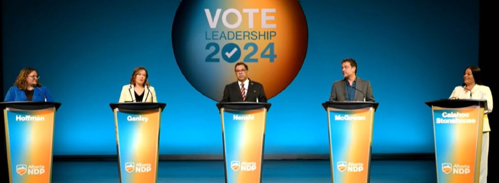 Hundreds turn out to first Alberta NDP leadership debate