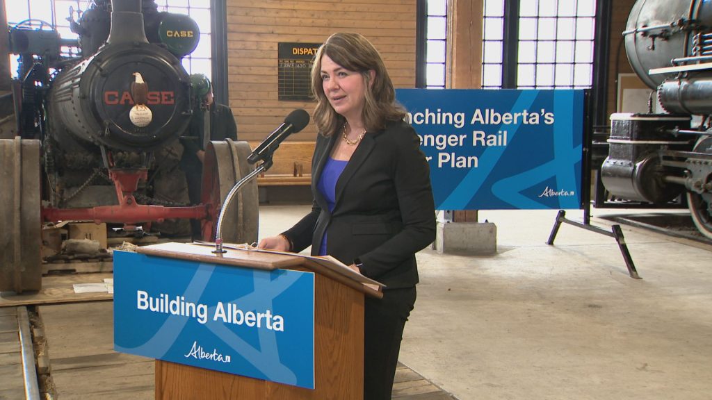 Alberta passenger rail 'master plan' would connect Edmonton, Calgary to airports, mountains