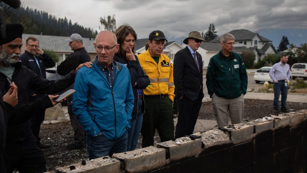 Alberta Premier Smith pushing to fast-track permits for rebuild of fire-ravaged Jasper