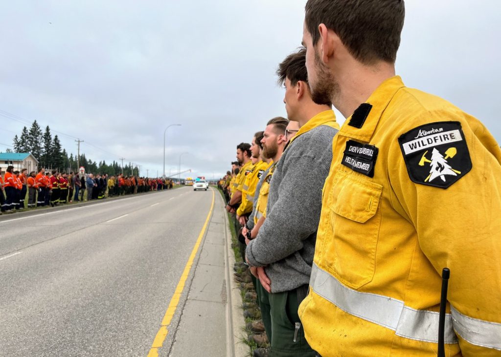 'Never be forgotten': Calgary firefighter dies on duty in Jasper National Park