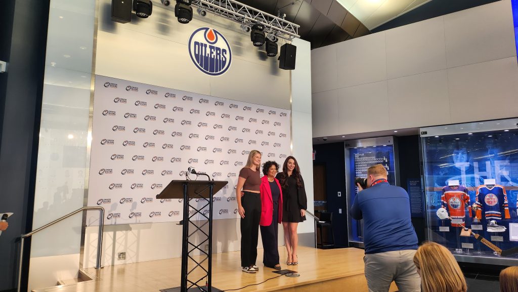 Oilers Community Foundation looks to support more girls in hockey ...