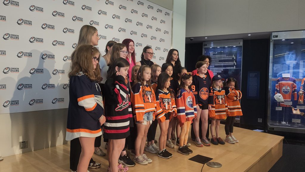 Oilers Community Foundation looks to support more girls in hockey ...