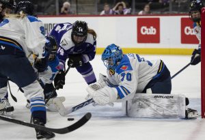 Taylor Heise scores in OT to help Frost eliminate Toronto Sceptres with 4-3 victory in PWHL playoffs