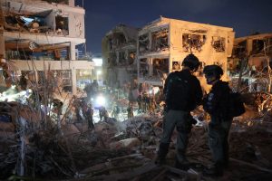 Canadian rescued from Tel-Aviv building that was hit by a missile, minister says