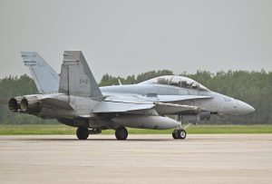 CF-18 jets intercept plane violating restricted air space above G7 site in Alberta