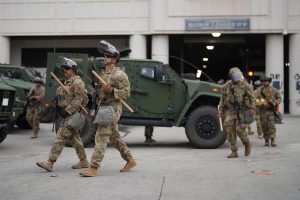 National Guard troops arrive in Los Angeles on Trump’s orders to quell immigration protests