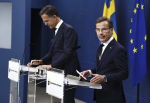 Sweden and the Netherlands say before NATO summit they will spend 5% of GDP on defense