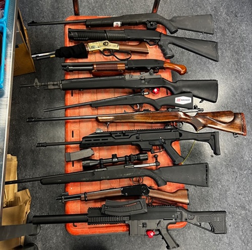 Police seize 36 guns in smuggling bust on Southwestern Ontario river