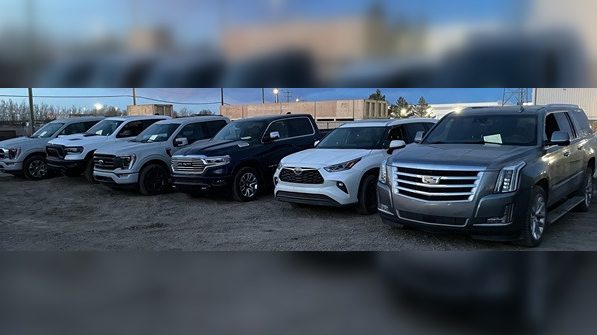 Stolen vehicles scheduled to be shipped overseas recovered by Edmonton police
