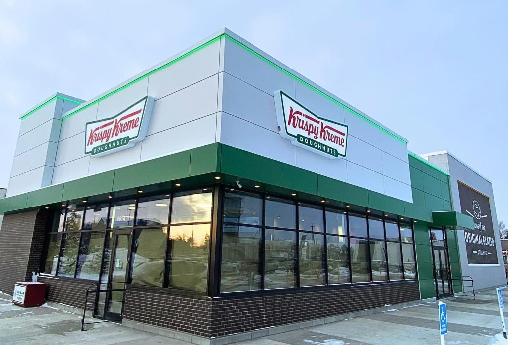 Krispy Kreme to open first Edmonton location with free doughnuts, golden tickets and prizes