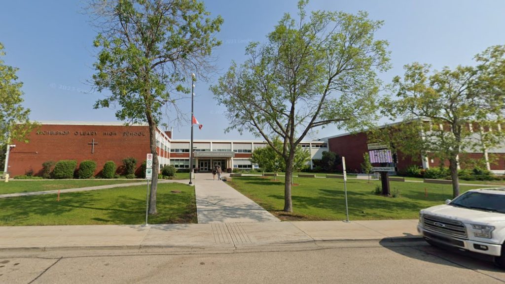 Man charged after following student into Edmonton high school