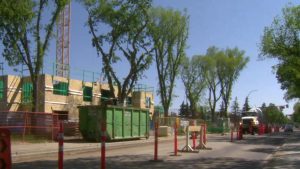 Residents frustrated by traffic congestion in Edmonton’s Belgravia neighbourhood amid rezoning proposal