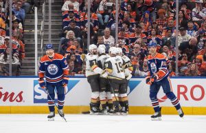 Golden Knights win it with 0.4 seconds left: Oilers lead series 2-1