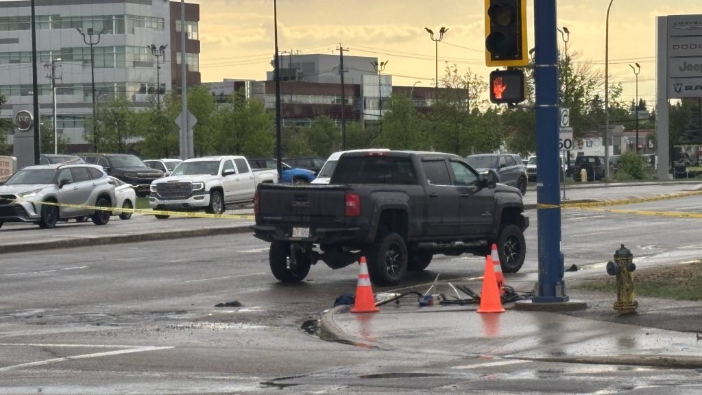 Cyclist killed after being hit by pickup truck in south Edmonton: police