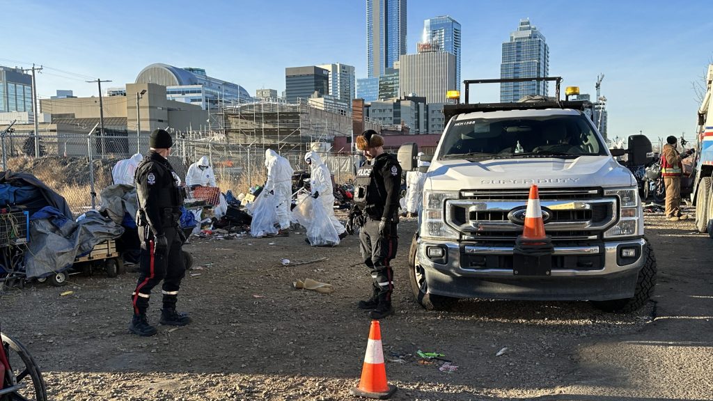 City, police dismantle first ‘high risk’ downtown homeless encampment