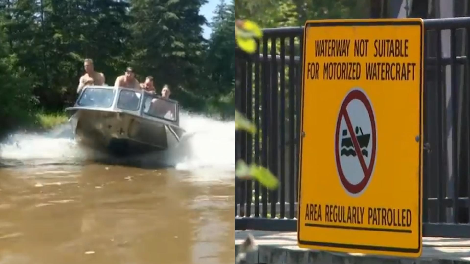 Edmonton police charge man in connection to Whitemud Creek boating incident