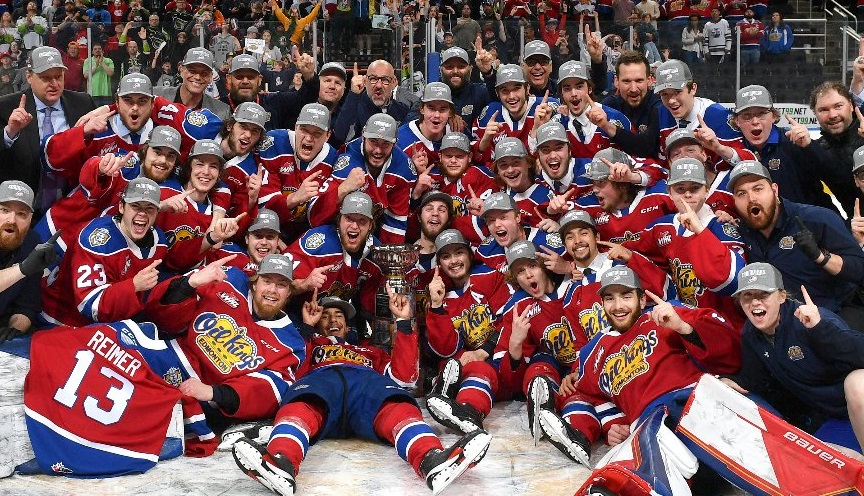 Whl Champs Edmonton Oil Kings Prepare For Start Of Memorial Cup