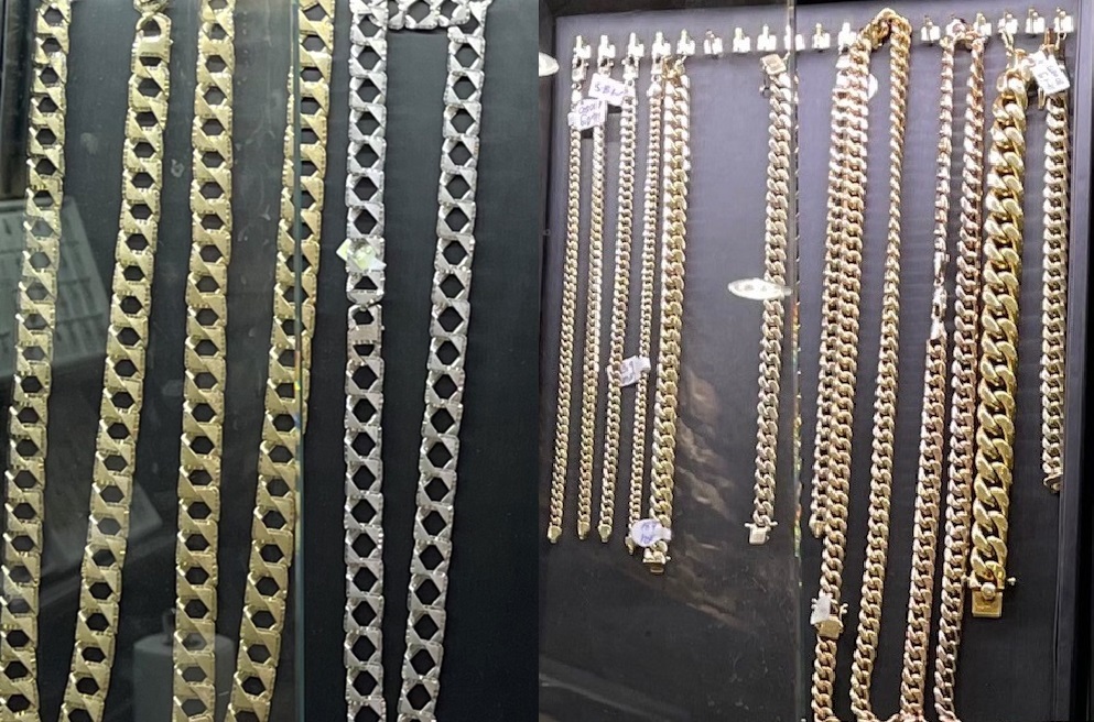 gold chains jewelry