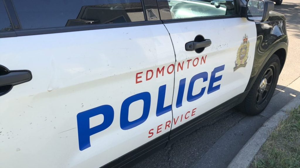 Edmonton police cruiser EPS