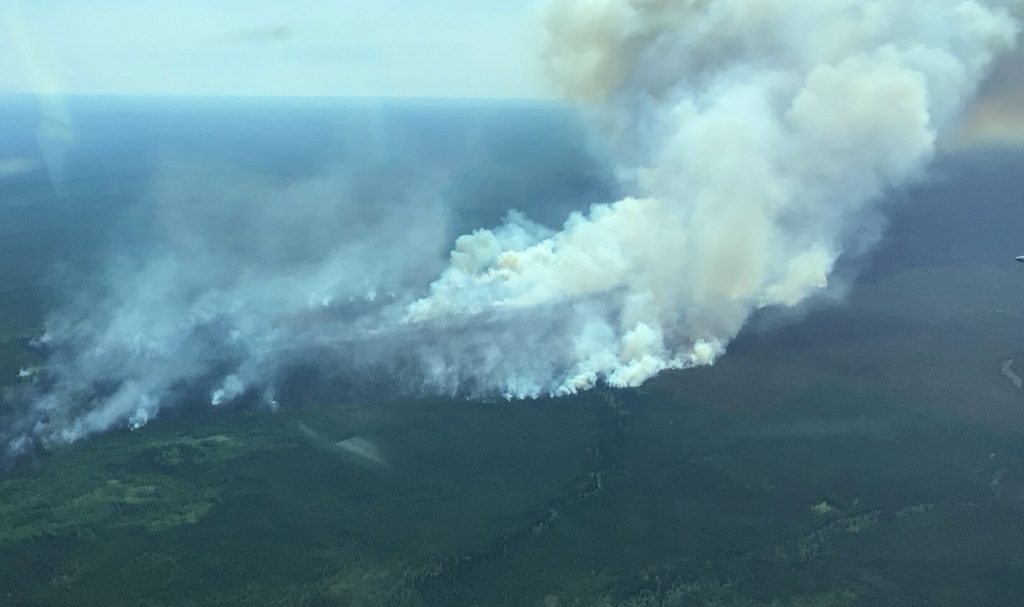 Out-of-control wildfire remains 70 km away from Fort McMurray: Alberta Wildfire