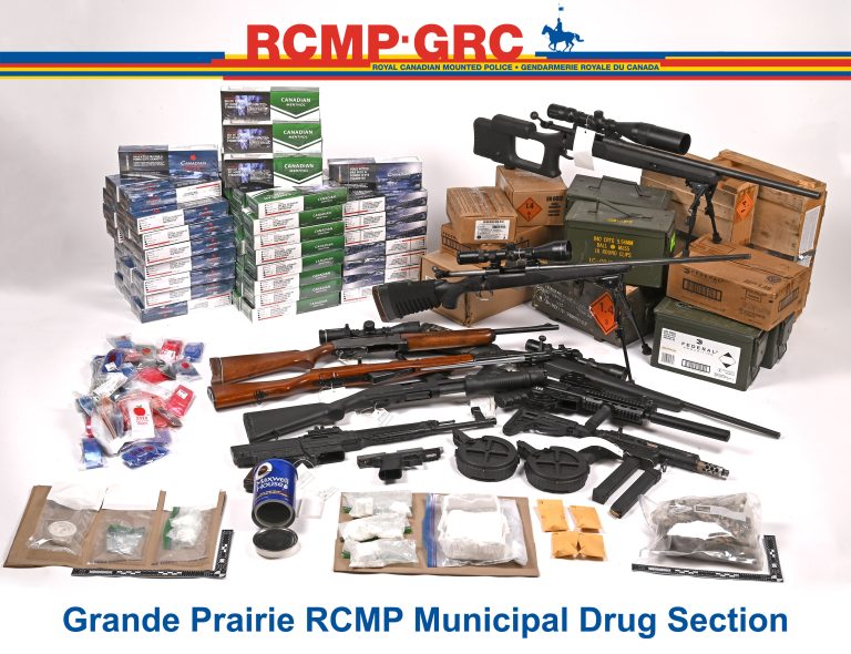 2 Grande Prairie residents face 17 charges in RCMP drug bust