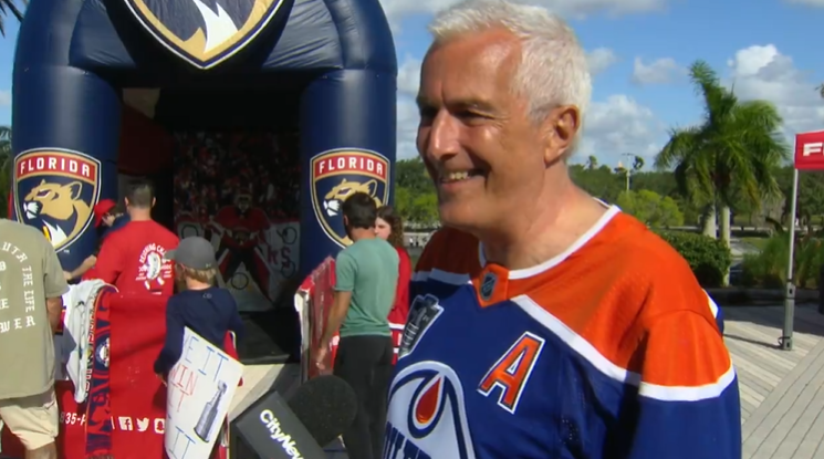 Confident Oilers fans make long trip to Florida for Game 5