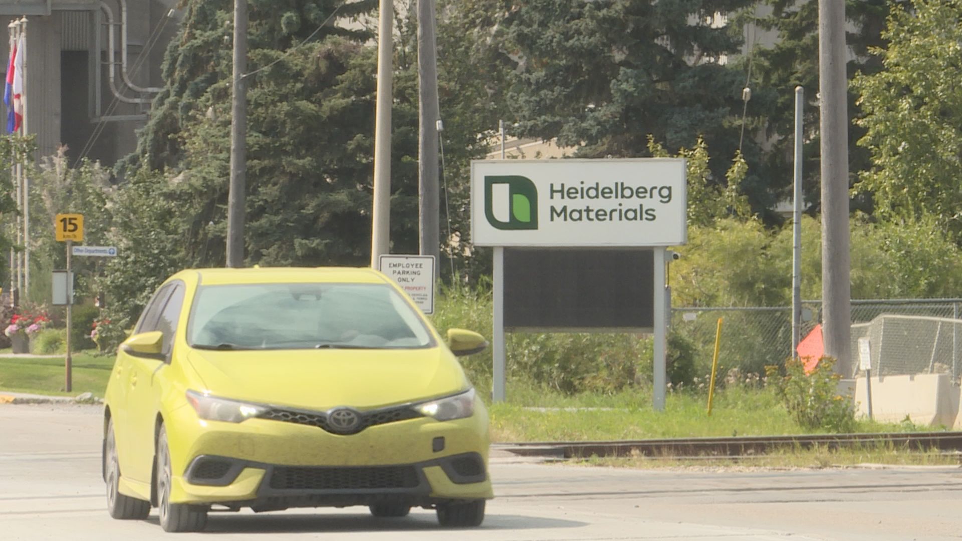 Надпись Heidelberg Materials
