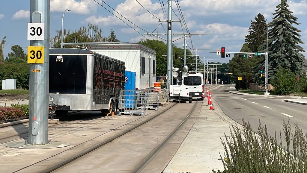 Train testing resuming on Valley Line SE downtown this week