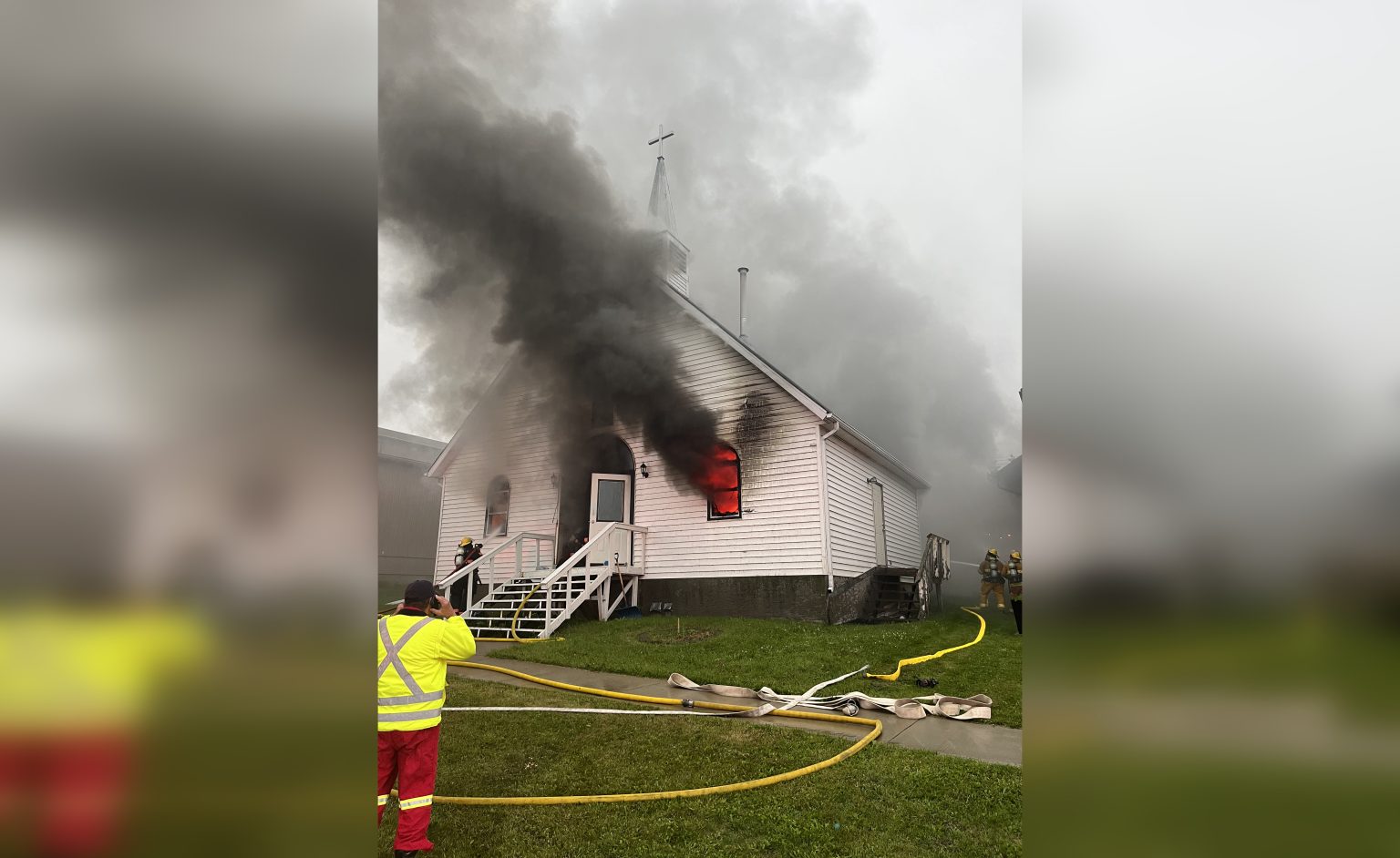 Fire damages Anglican church in Lac La Biche CityNews Edmonton