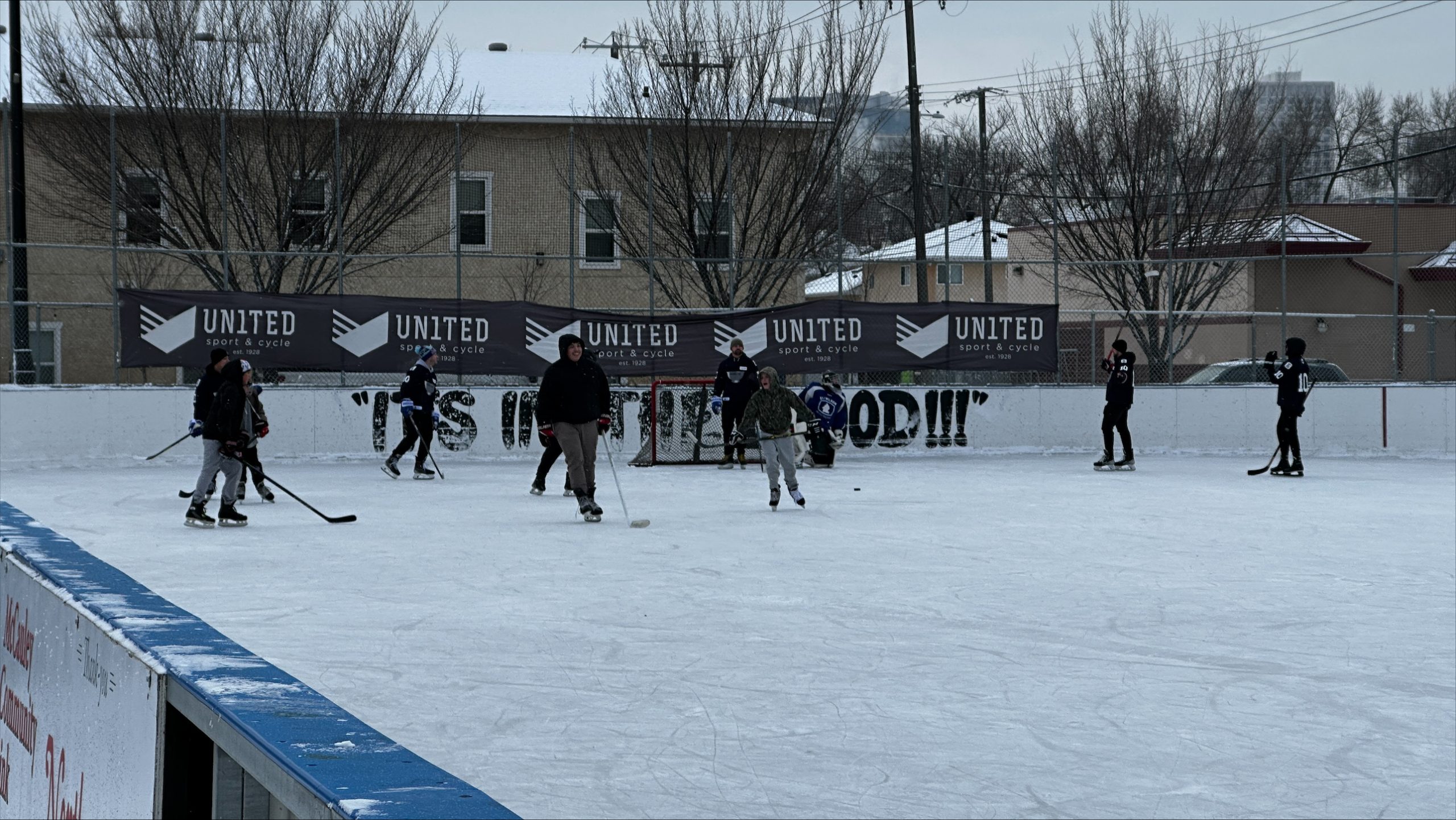 Edmonton youth, police take to the ice for 15th McCauley Cup