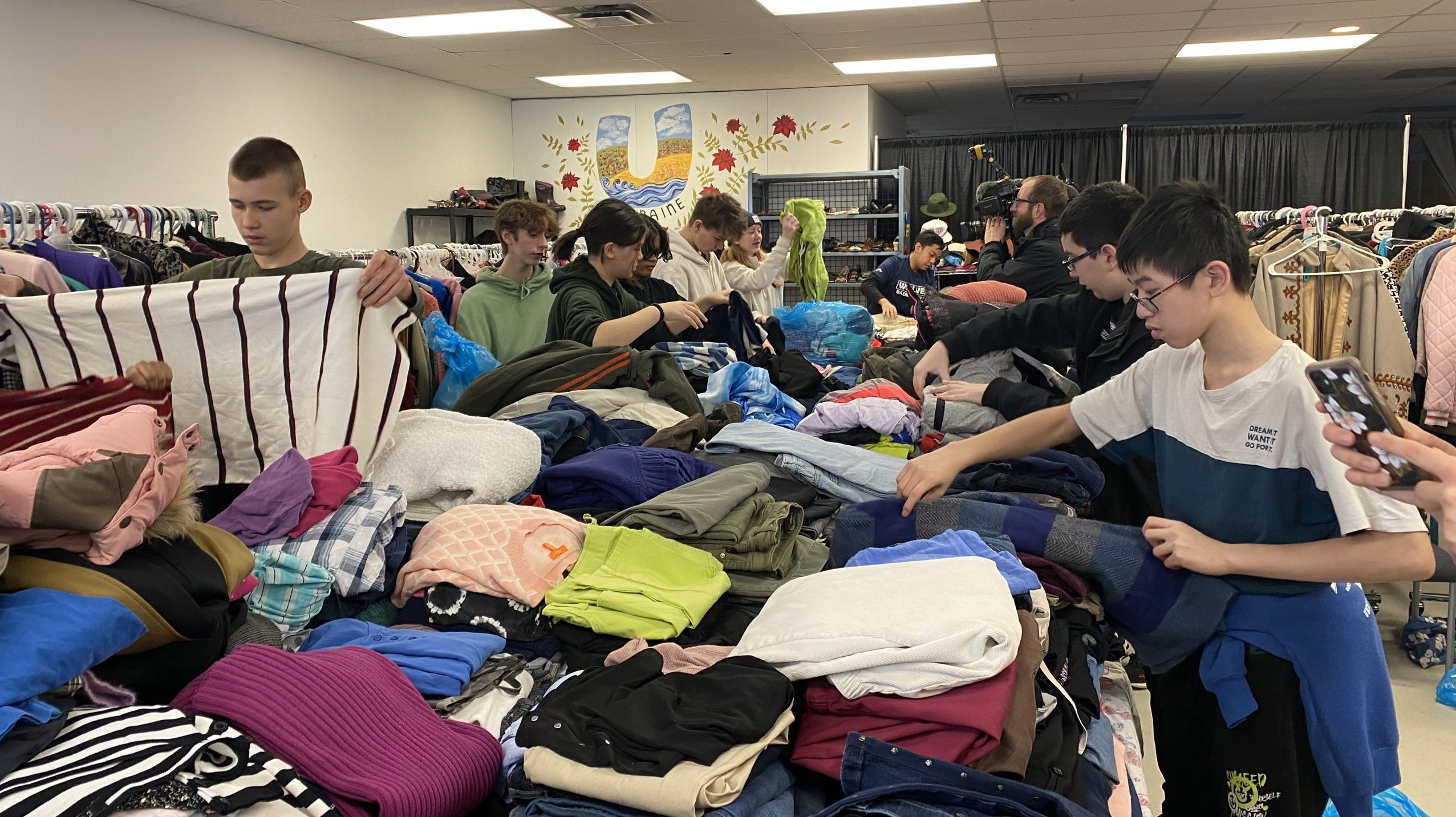 Ukrainian Edmonton students donate clothes CityNews Edmonton