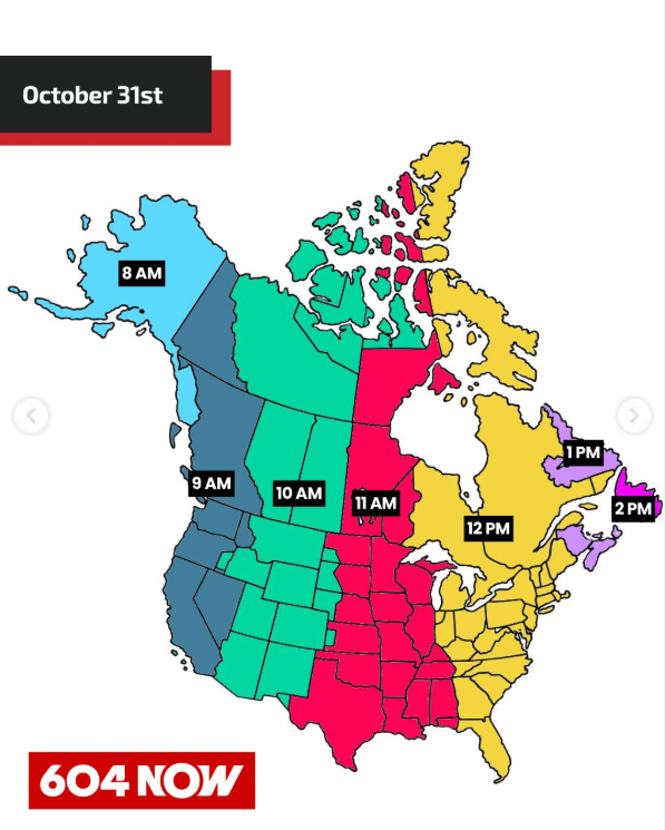 Albertans react to the new time zone maps after ditching Daylight ...