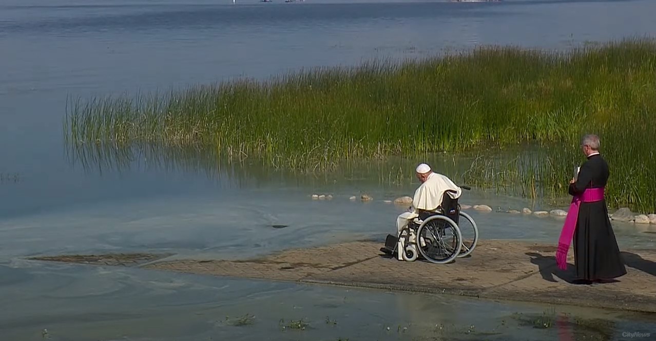 Pope Francis Lac Ste. Anne