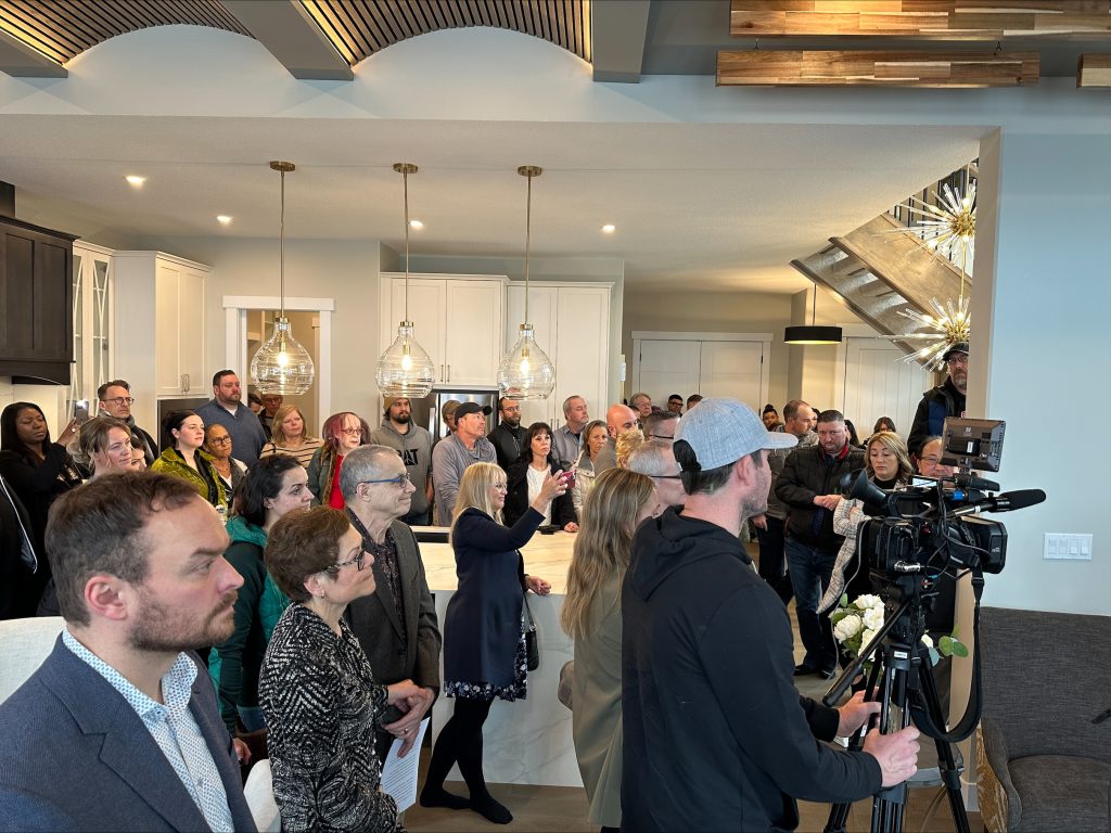 Grand prize dream home from STARS Lottery on January 15, 2025. (Matt Battochio, CityNews)