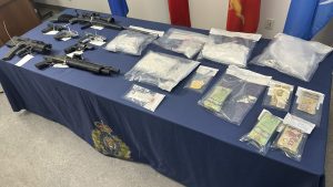 3 suspects facing drug trafficking, firearms charges in Sylvan Lake