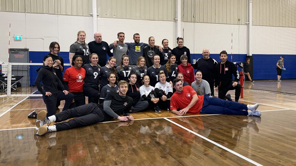 Team Canada's sitting volleyball team training in Edmonton CityNews