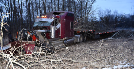Tractor trailer on ‘dangerous driving spree’ rams vehicles, knocks down trees: EPS