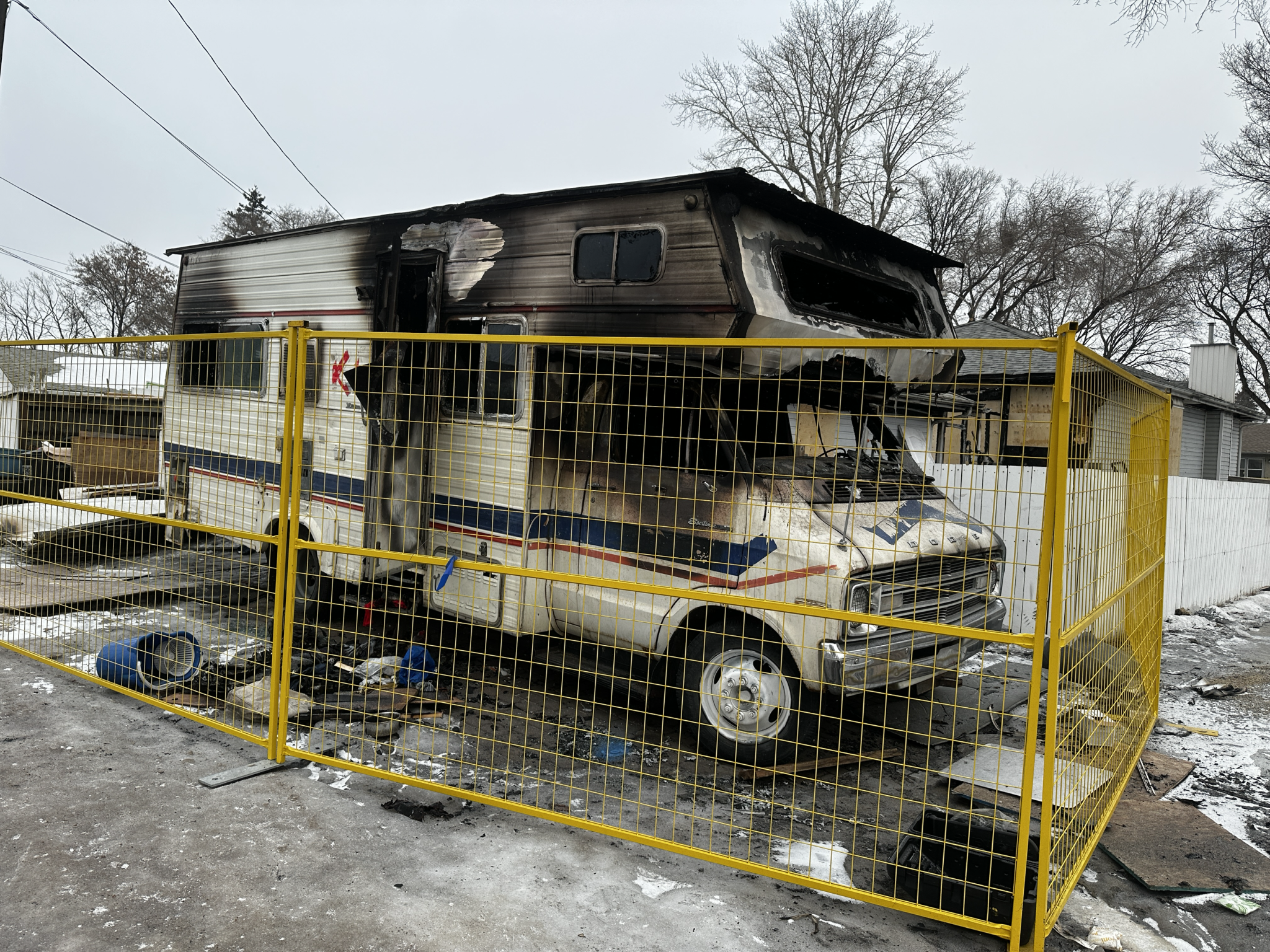 Fire guts north Edmonton home, neighbours say 4th time in a month
