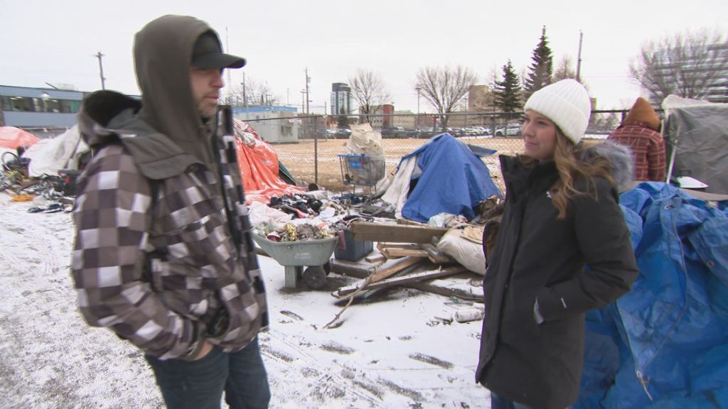 Former Edmonton encampment resident reacts to court hearing on homeless camp tear-downs