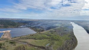 Wildfire north of Edmonton caused by ATV that caught fire